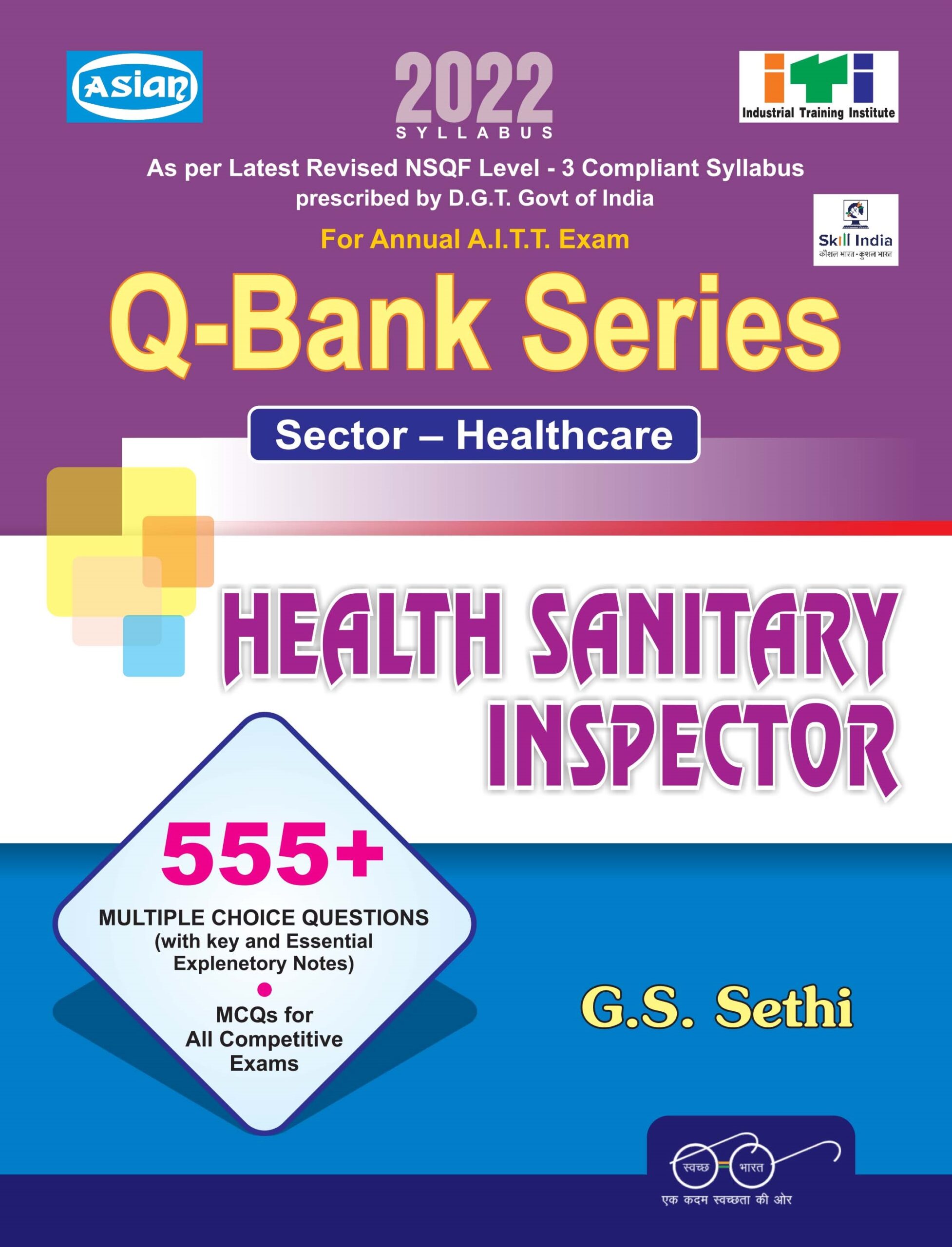 Q - BANK HEALTH SANITARY INSPECTOR 2022 SYLLABUS NIMI-DGT PATTERN (NSQF - 3)